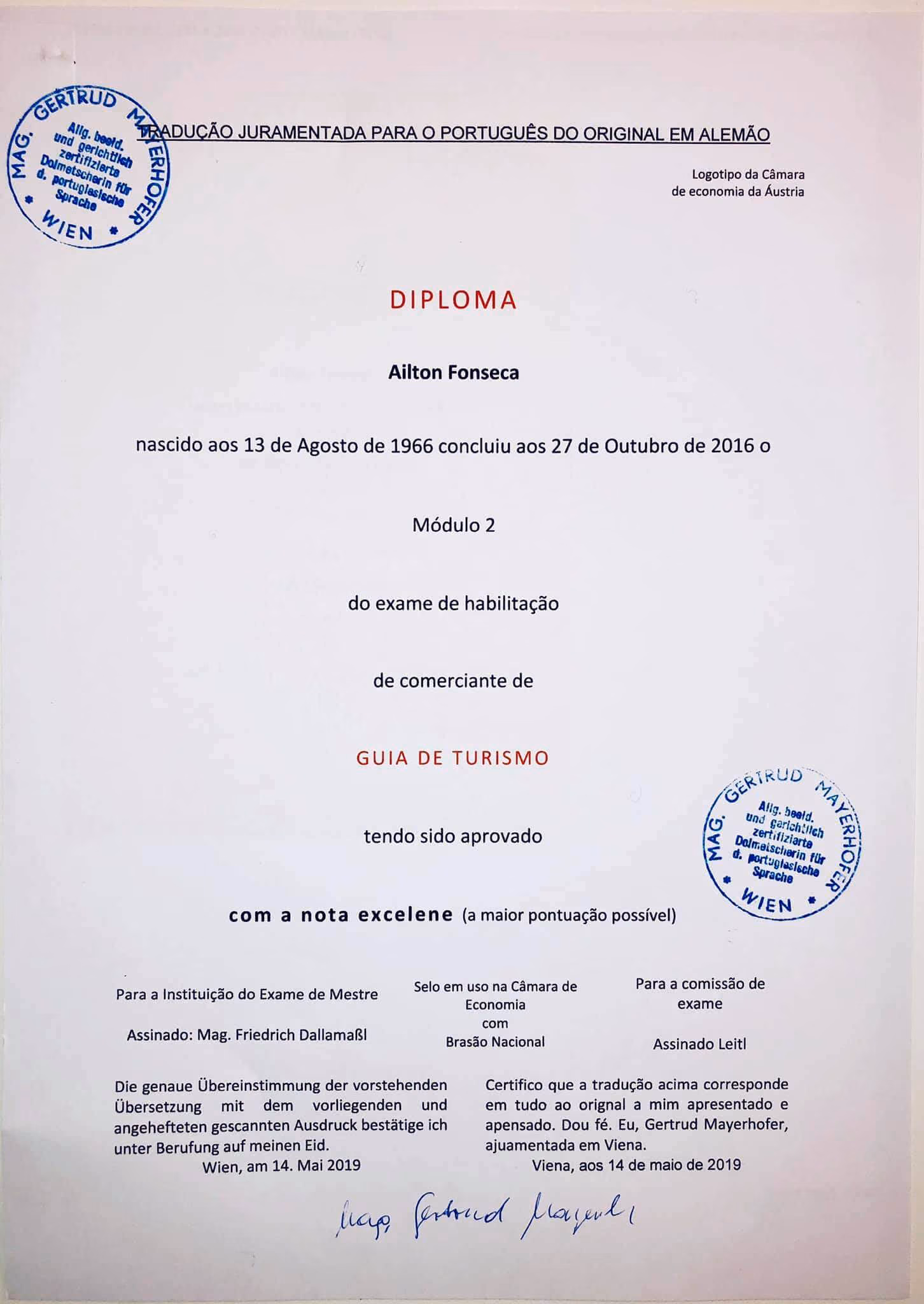 Diploma Traduzido - Módulo 2